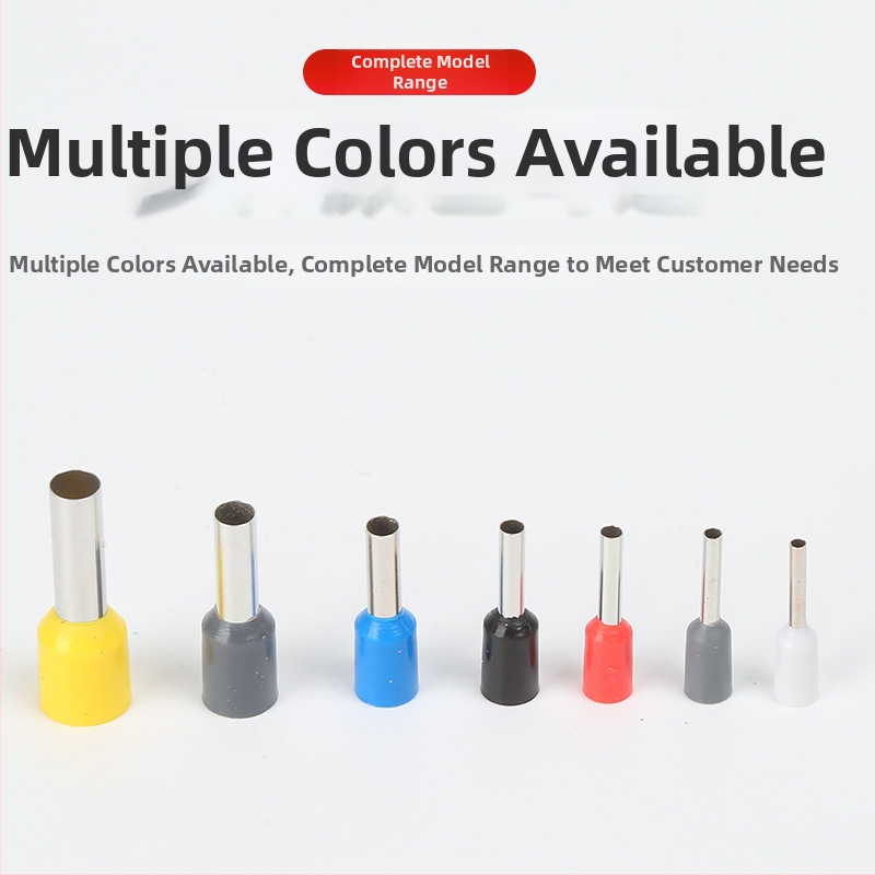 National Open VE caurules tipa iepriekš izolēts terminālis ar misiņa iekšējo kodolu