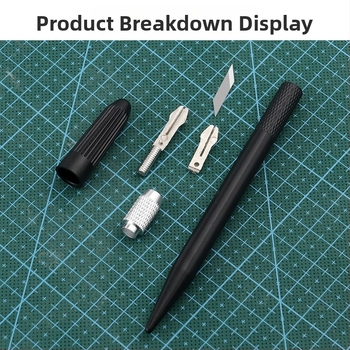 Joist Sada DIY gravírovania a vyrezávania: gumová pečiatka, nožík na vyrezávanie papiera, vyrezávací nôž, filmový nôž, súprava gravírovacích pier