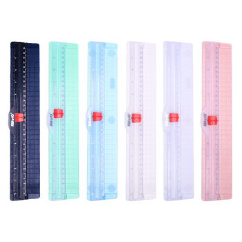 KW-TRIO 13831 Tăietor de hârtie, din plastic, ușor, compact, portabil DIY