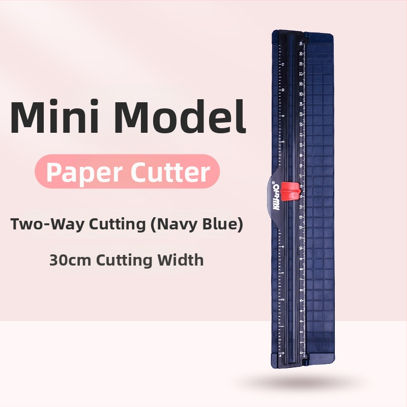 KW-TRIO 13831 Tăietor de hârtie, din plastic, ușor, compact, portabil DIY