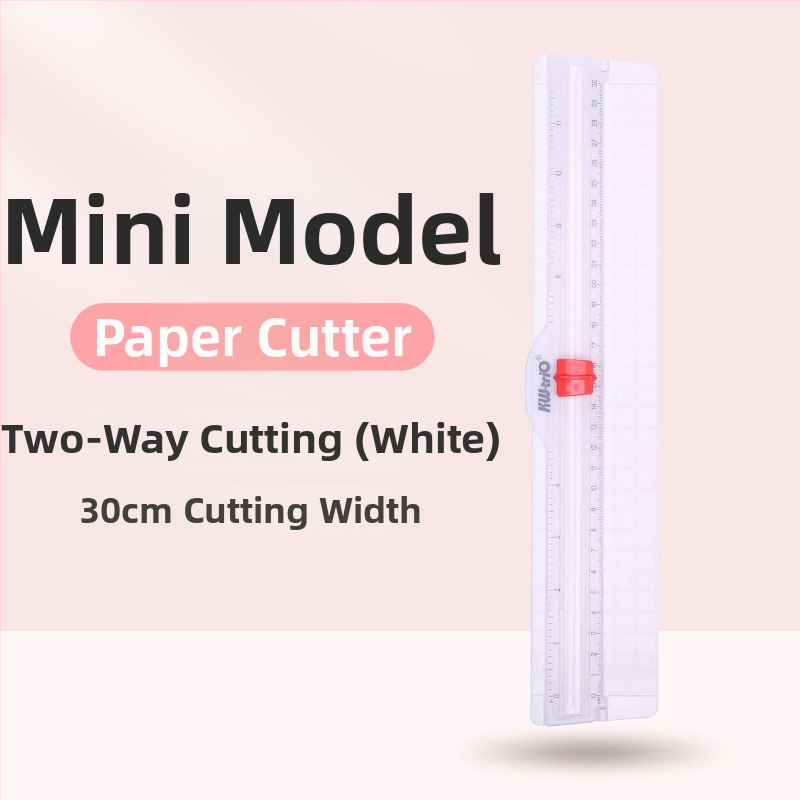 KW-TRIO 13831 Tăietor de hârtie, din plastic, ușor, compact, portabil DIY
