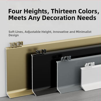 Aliuminio lydinio lipnioji apdailos plokštė – be gręžimo, klijavimas, plokščias modernus minimalistinis stilius