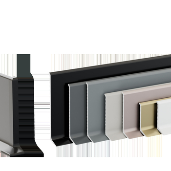 Aliuminio lydinio lipnioji apdailos plokštė – be gręžimo, klijavimas, plokščias modernus minimalistinis stilius