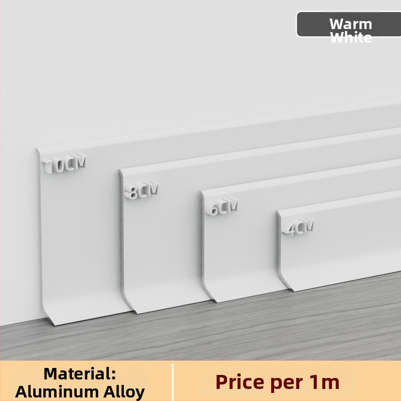 Aliuminio lydinio lipnioji apdailos plokštė – be gręžimo, klijavimas, plokščias modernus minimalistinis stilius