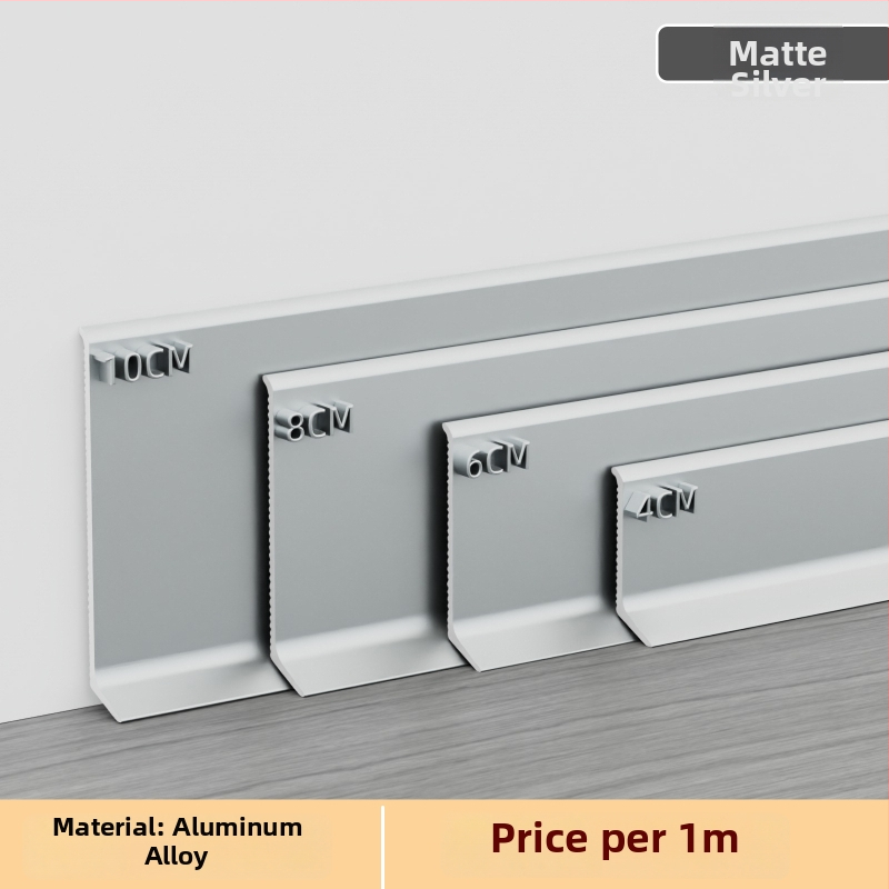 Aliuminio lydinio lipnioji apdailos plokštė – be gręžimo, klijavimas, plokščias modernus minimalistinis stilius