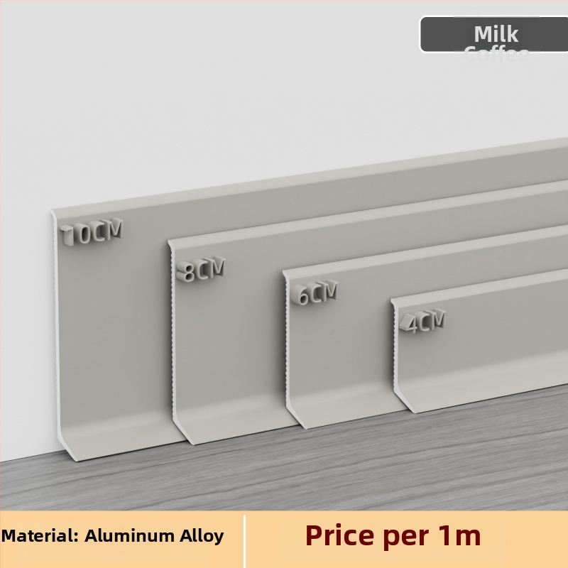 Aliuminio lydinio lipnioji apdailos plokštė – be gręžimo, klijavimas, plokščias modernus minimalistinis stilius