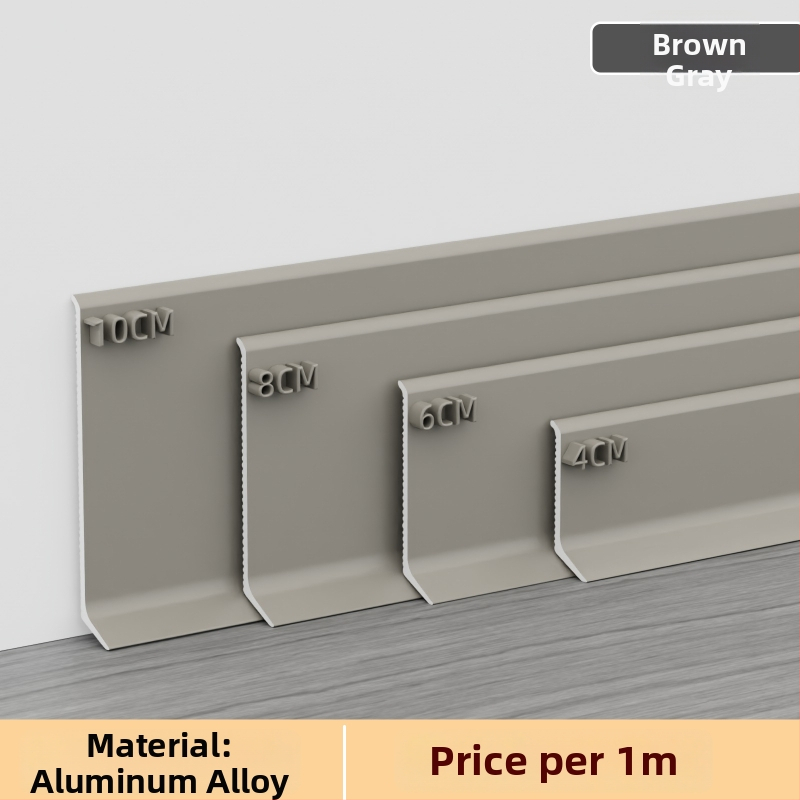 Aliuminio lydinio lipnioji apdailos plokštė – be gręžimo, klijavimas, plokščias modernus minimalistinis stilius