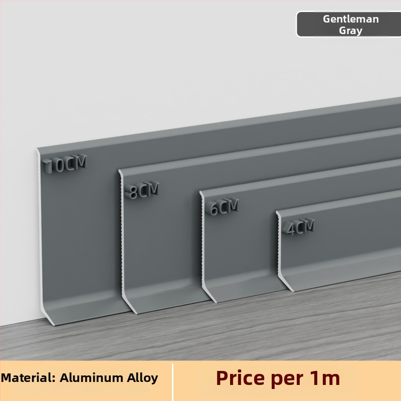 Aliuminio lydinio lipnioji apdailos plokštė – be gręžimo, klijavimas, plokščias modernus minimalistinis stilius
