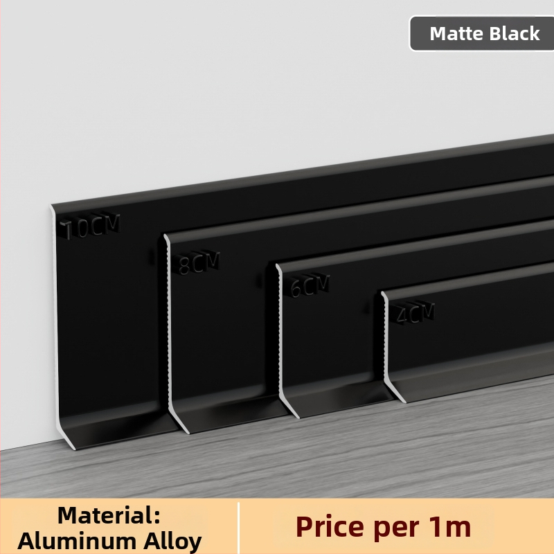 Aliuminio lydinio lipnioji apdailos plokštė – be gręžimo, klijavimas, plokščias modernus minimalistinis stilius