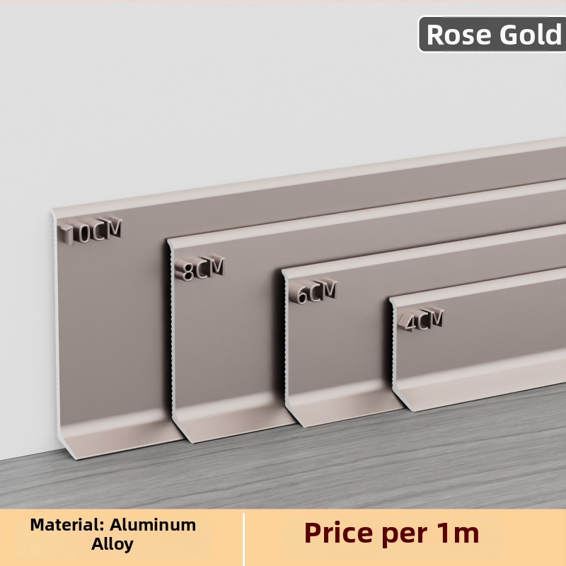 Aliuminio lydinio lipnioji apdailos plokštė – be gręžimo, klijavimas, plokščias modernus minimalistinis stilius