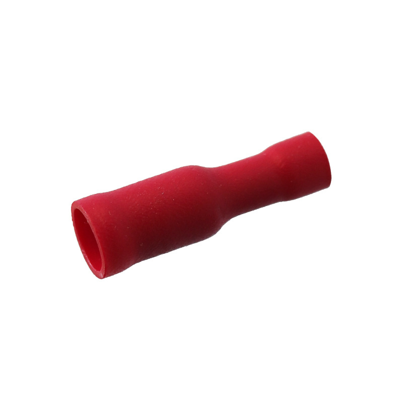 Termiāli FRD2-156: aukstā prese DIN apaļie termināli, vara kontakti, PVC izolācija, 1 kodols