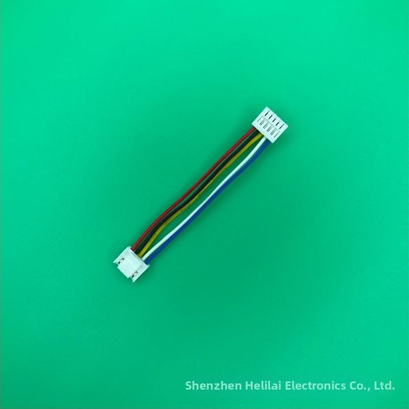 2P divpusējs lentas kabelis termināla savienotājs, solis 1,25 mm, tinēta vara kontakti, aukstā presēšana, zīmols Lilai