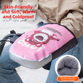 Ziemas rokturu vāciņi elektriskajiem transportlīdzekļiem | PU materiāls, bieza, universāls, pieaugušajiem, pārvietošanai un velosipēdu braukšanai