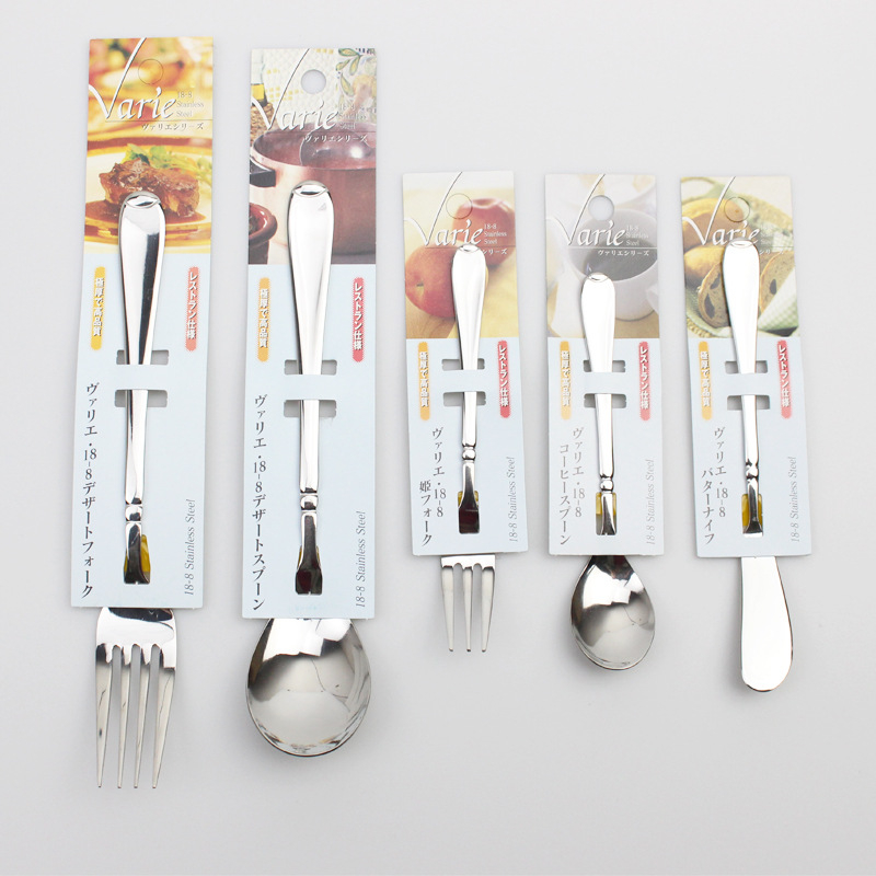 Šaukštas iš 304 plieno, prekės ženklas KOHBEC, šiuolaikinis minimalistinis stilius.