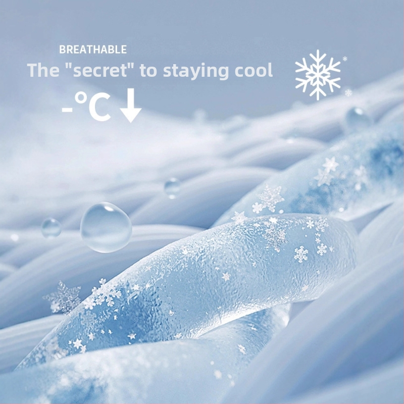 Мъжка поло риза от Ice Silk плат, бързосъхнеща и дишаща, къс ръкав, тясна кройка