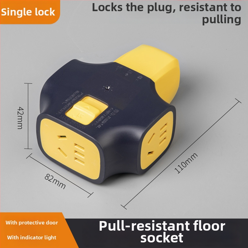 Maitinimo skirstytuvas su kištukais, 10-16 A, 220-250 V