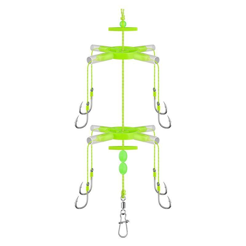 Oļiem galvas āķa komplekts – neslīdējošā dibena sistēma, jūras makšķere, plūdlis, flip āķis, kvadrātiska uzpeldes plāksne