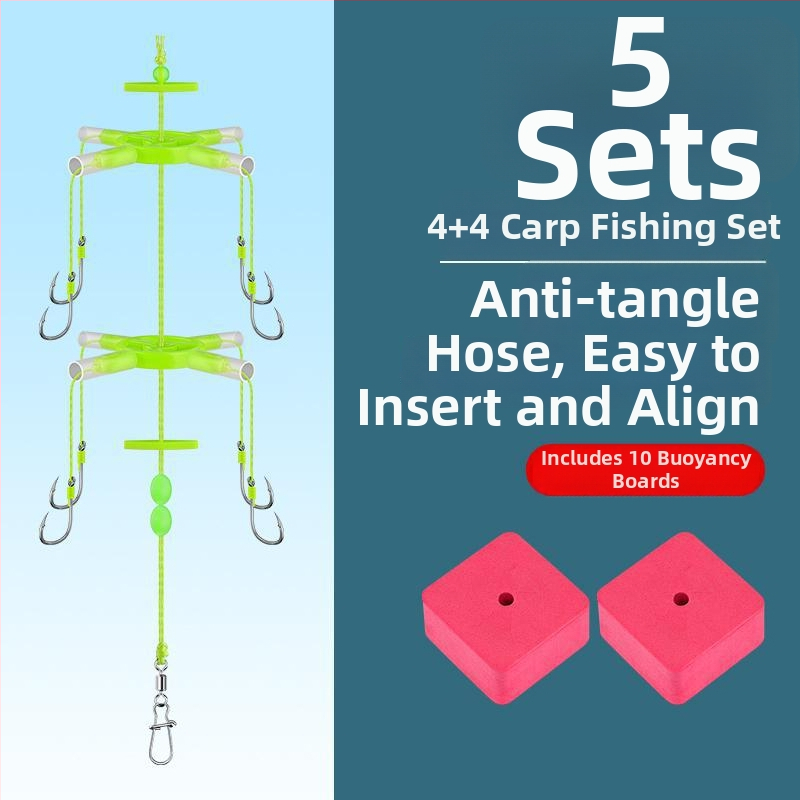 Oļiem galvas āķa komplekts – neslīdējošā dibena sistēma, jūras makšķere, plūdlis, flip āķis, kvadrātiska uzpeldes plāksne