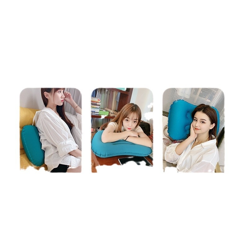 U-oblika putna jastučnica s punilom od polyester vlakana i navlakom od mliječne velur — Square Pillow, moderan minimalistički stil, za odrasle