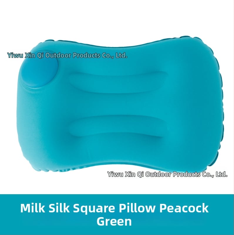 U-oblika putna jastučnica s punilom od polyester vlakana i navlakom od mliječne velur — Square Pillow, moderan minimalistički stil, za odrasle