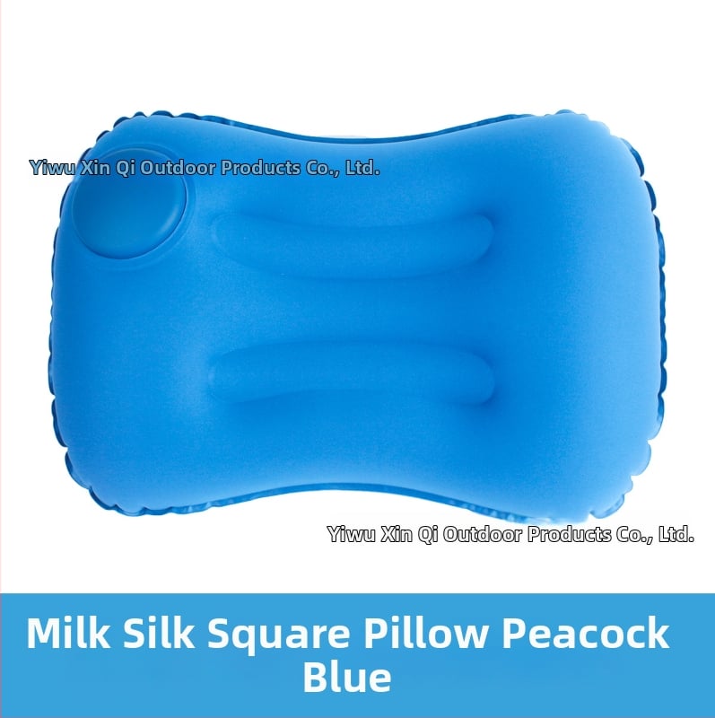 U-oblika putna jastučnica s punilom od polyester vlakana i navlakom od mliječne velur — Square Pillow, moderan minimalistički stil, za odrasle