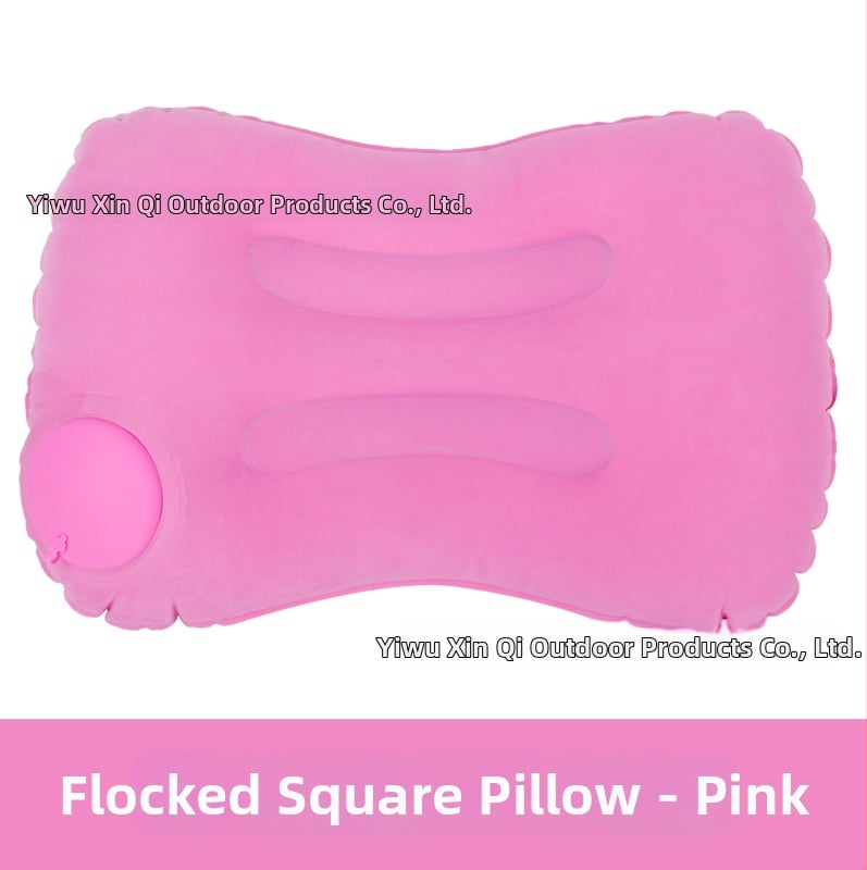 U-oblika putna jastučnica s punilom od polyester vlakana i navlakom od mliječne velur — Square Pillow, moderan minimalistički stil, za odrasle