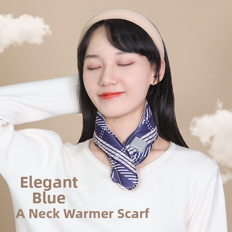 Grafeno šildomas kaklo skara su pečių apsauga, išmanus temperatūros reguliavimas, 5V, 35–55°C