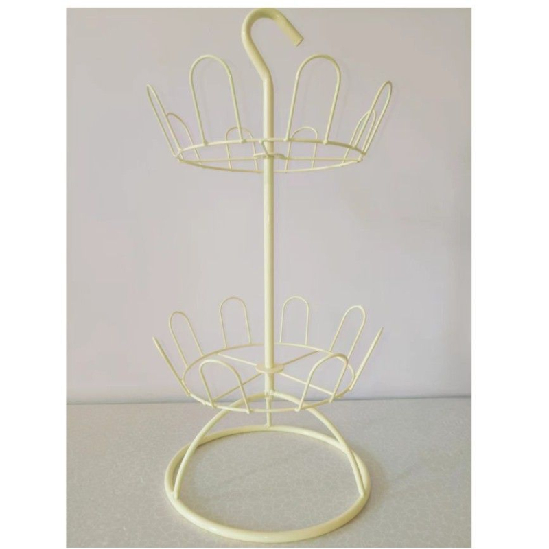 Raft rotativ pentru pantofi pe podea din oțel cu carbon – depozitare multifuncțională pentru interior/ exterior, fără găuri