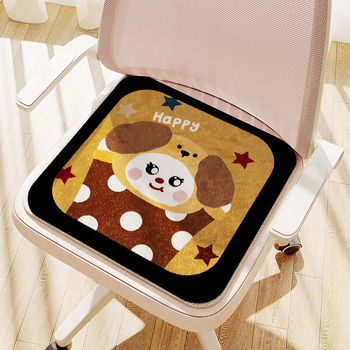 Jastučić za sjedenje s uzorkom crtanih likova, punilo od poliesterskih vlakana, materijal od poliesterskog vlakna, sladak crtani stil, za spavaću sobu