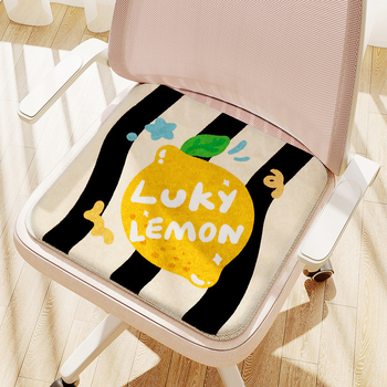 Jastučić za sjedenje s uzorkom crtanih likova, punilo od poliesterskih vlakana, materijal od poliesterskog vlakna, sladak crtani stil, za spavaću sobu