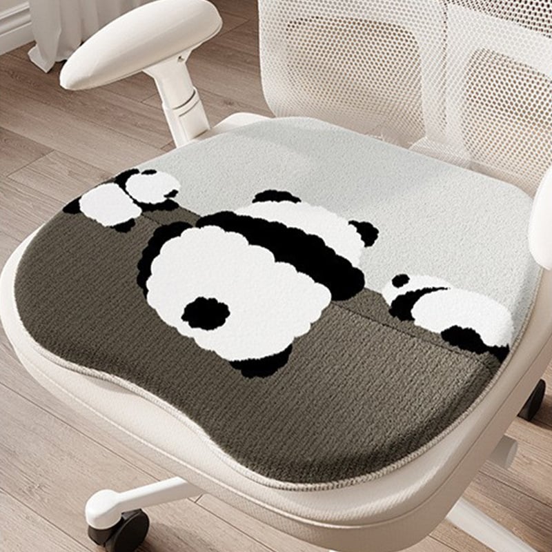 Jastučić za sjedenje s uzorkom crtanih likova, punilo od poliesterskih vlakana, materijal od poliesterskog vlakna, sladak crtani stil, za spavaću sobu