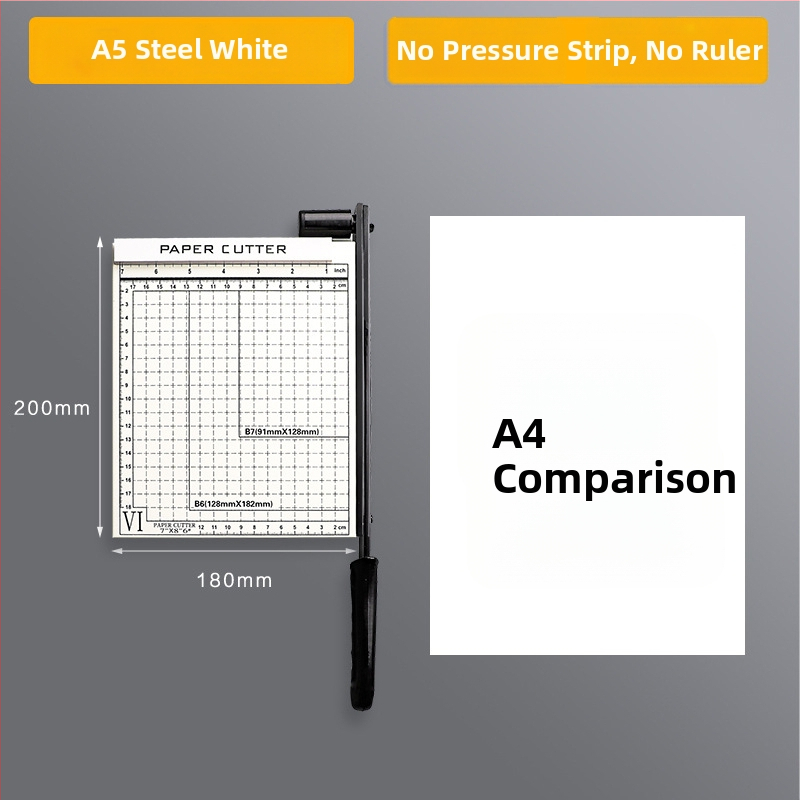 Auboshang tăietor de hârtie din plastic, manual, modelul 1