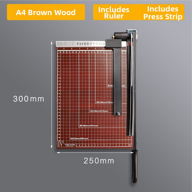 Auboshang tăietor de hârtie din plastic, manual, modelul 1