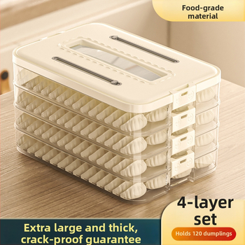 Arnoldin plastikinė koldūnų laikymo dėžutė – uždaryta, nešiojama, paprastas ir modernus dizainas