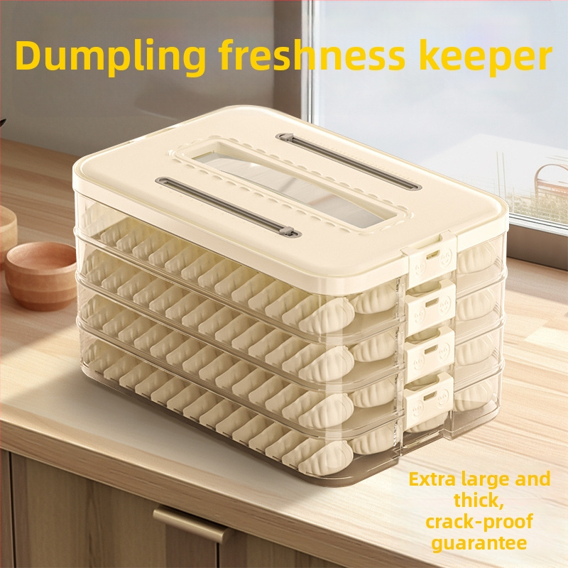 Arnoldin plastikinė koldūnų laikymo dėžutė – uždaryta, nešiojama, paprastas ir modernus dizainas