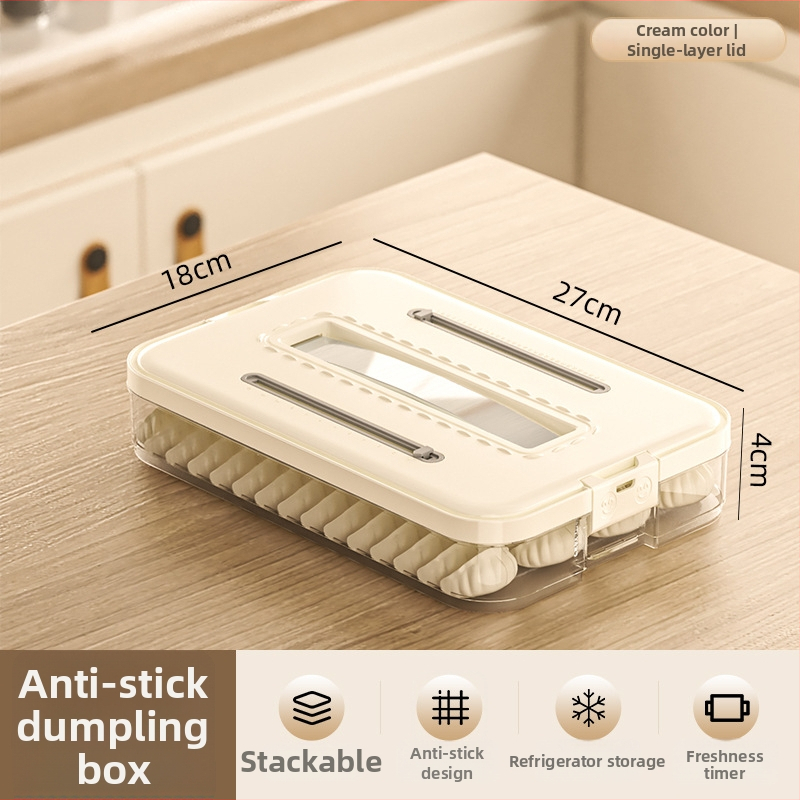 Arnoldin plastikinė koldūnų laikymo dėžutė – uždaryta, nešiojama, paprastas ir modernus dizainas