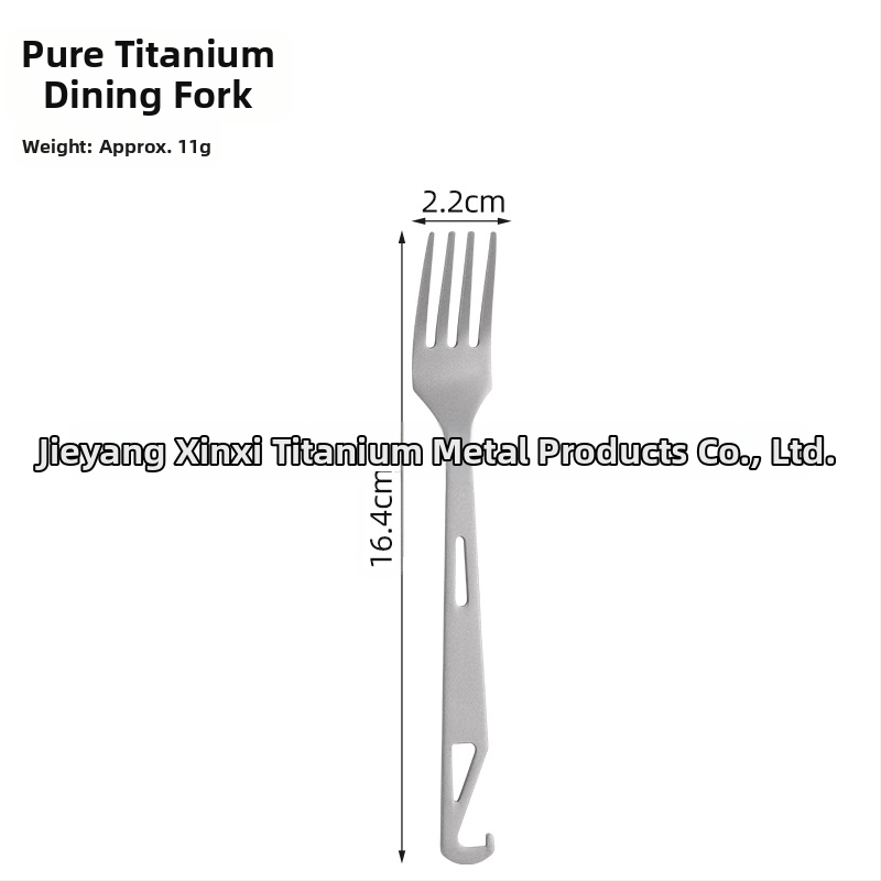 Kempingo įrankiai: 4-in-1 šaukštas sriubai, salotoms, pyragui ir vaisiams su butelių atidarytuvu; grynas titanas, šiuolaikiškas minimalistinis stilius, nešiojamas