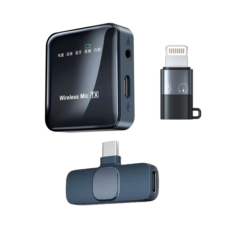 K63 bezvadu lavalier mikrofons, Bluetooth 5.2, frekvenču diapazons 20 Hz–20 kHz, SNR ≥75 dB, kanāls 2.1, darbības laiks 8–12 h