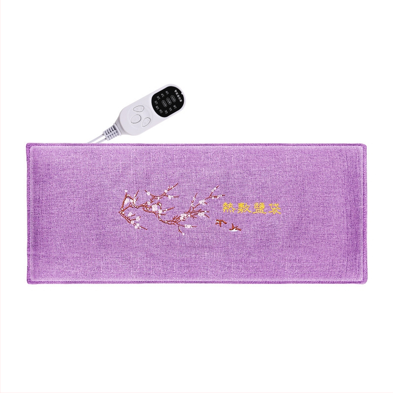 Elektrinė šildymo juosta karštam kompresui, su 11 pakopų skaitmeniniu ekranu ir automatiškai palaikoma temperatūra; galia 100W, įtampa 220V; temperatūros diapazonas 35–85°C; gryno svoris 2,5 kg; tinka keliams, pečiams, juosmeniui ir kojoms.