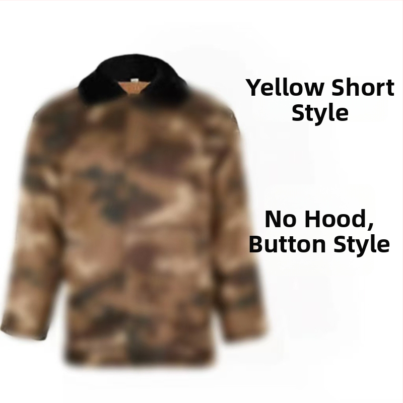 MWY Žiemos kamufliažinė striukė, unisex, šilta, vėjo atspari, dėvėjimu atspari, audinys: cheminiai pluoštai