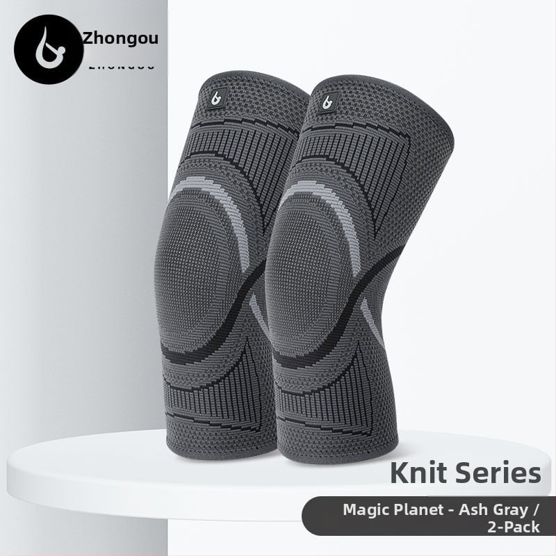 Suport pentru genunchi tricotat din nailon - universal, pentru alergare, baschet, fotbal