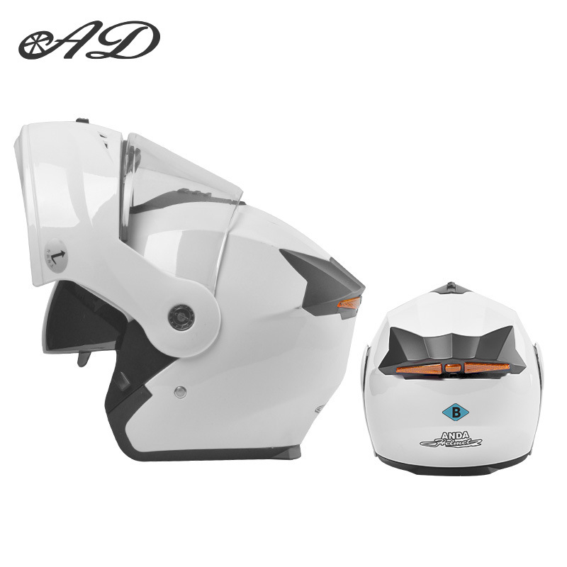 Casca de motocicletă AD din ABS, certificat 3C, unisex, pentru toate anotimpurile