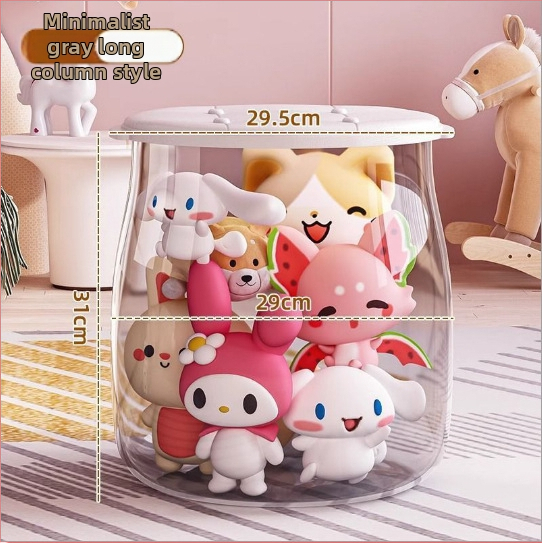 Plastikinis žaislų laikymo suolas, apvalios formos, 18L talpa, 150 kg apkrova, daugiafunkcis