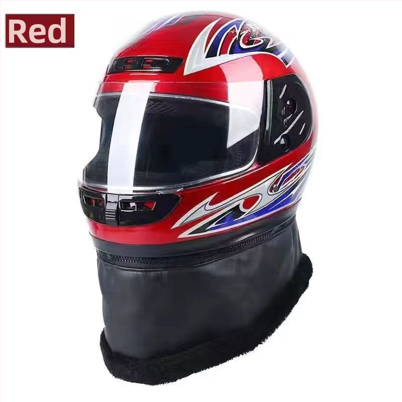 Elektrinio dviračio šalmas vyrams ir moterims, pilno veido šalmas, žiemai, ABS medžiaga