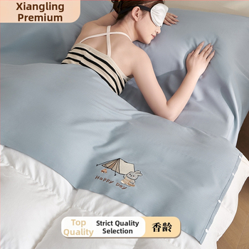 Set plachiet z bavlny s dlhými vláknami, saténové tkanie, reaktívne farbenie, jednobarevný vzor, moderný minimalistický štýl