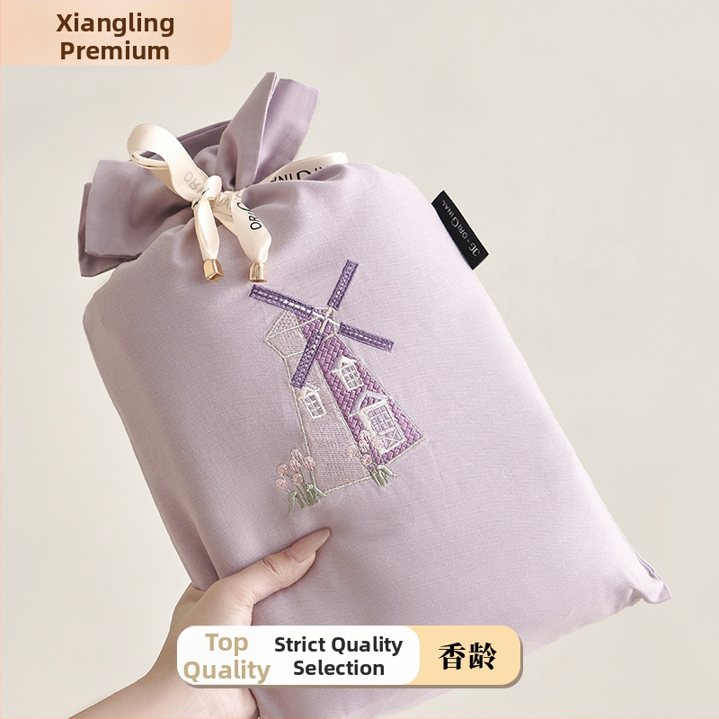 Set plachiet z bavlny s dlhými vláknami, saténové tkanie, reaktívne farbenie, jednobarevný vzor, moderný minimalistický štýl