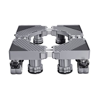 Skalbimo mašinos pagrindas – judantis, iš nerūdijančio plieno, 1 sluoksnis, šiuolaikinis minimalistinis stilius