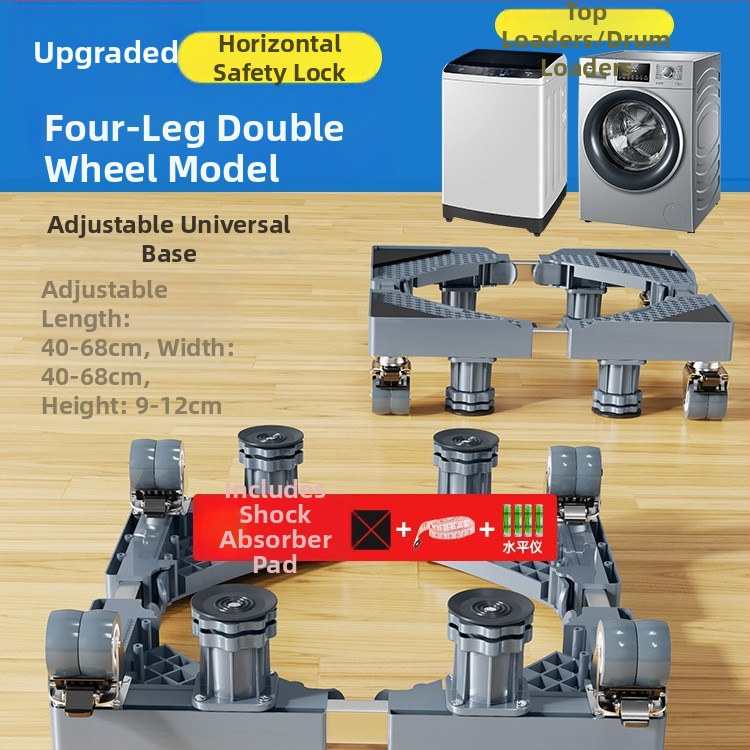 Skalbimo mašinos pagrindas – judantis, iš nerūdijančio plieno, 1 sluoksnis, šiuolaikinis minimalistinis stilius