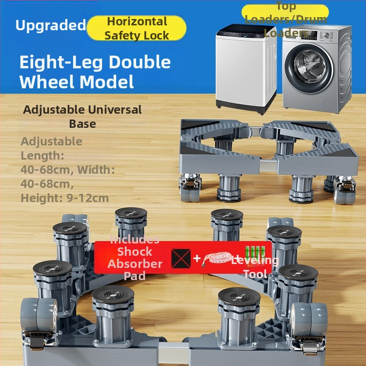 Skalbimo mašinos pagrindas – judantis, iš nerūdijančio plieno, 1 sluoksnis, šiuolaikinis minimalistinis stilius