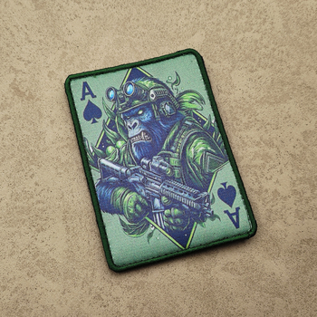 BACK HAND Loomade militaarne Velcro kangas märk - Polüester, Ühiskasutatav, Välispordid, 2025 kevad